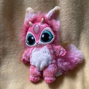 Pink Plush Fantasy Creature Toy